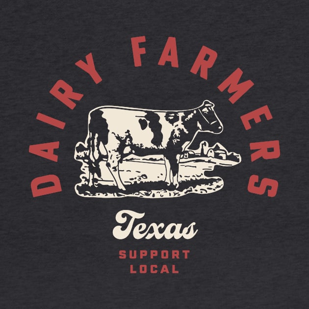 Texas Dairy Farmers Milk Cows Dairy Farms by PodDesignShop